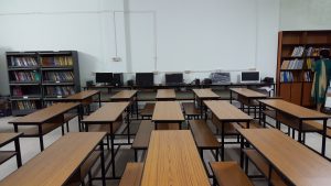 Library reading area